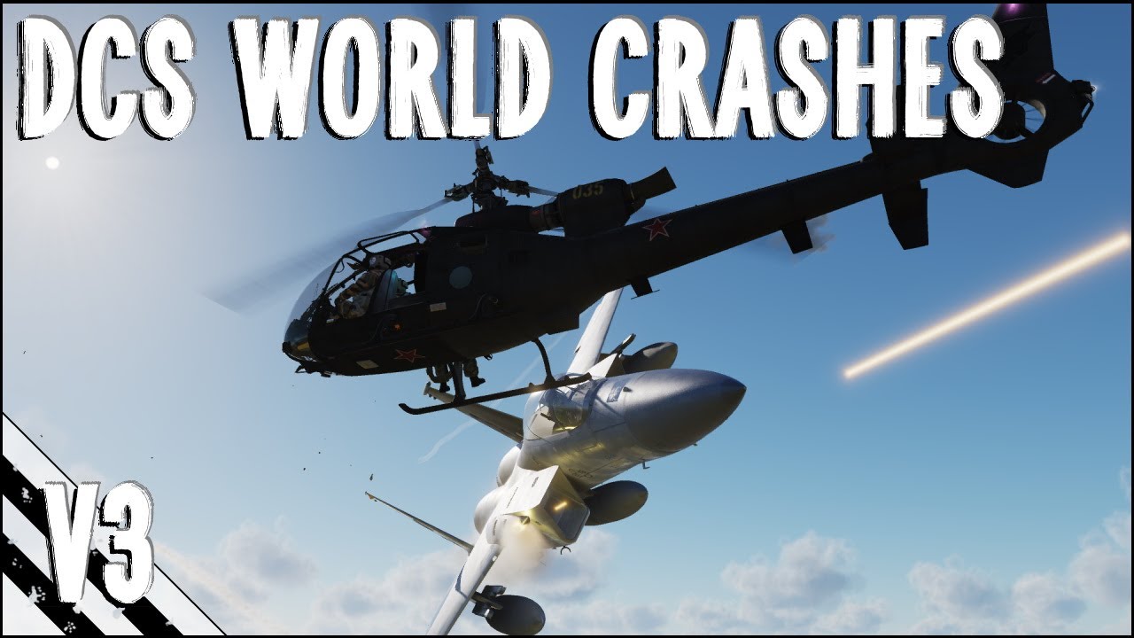 Helicopter Ramming, Crashes, Takedowns & More! V3 | DCS World 2.5 Modern Flight Sim Crashes