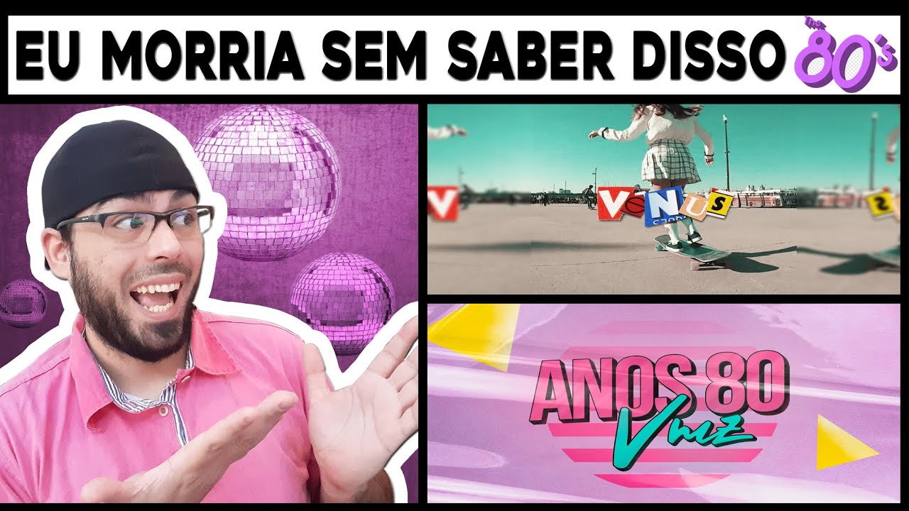 REACT - VMZ / Vênus | Lyric Vídeo / Anos 80 🚀 | Lyric Vídeo