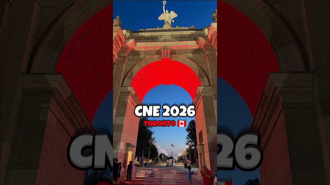 Toronto CNE 2026 Walking Tour 🇨🇦 | The Ex, Midway, Food & Festival Vibes