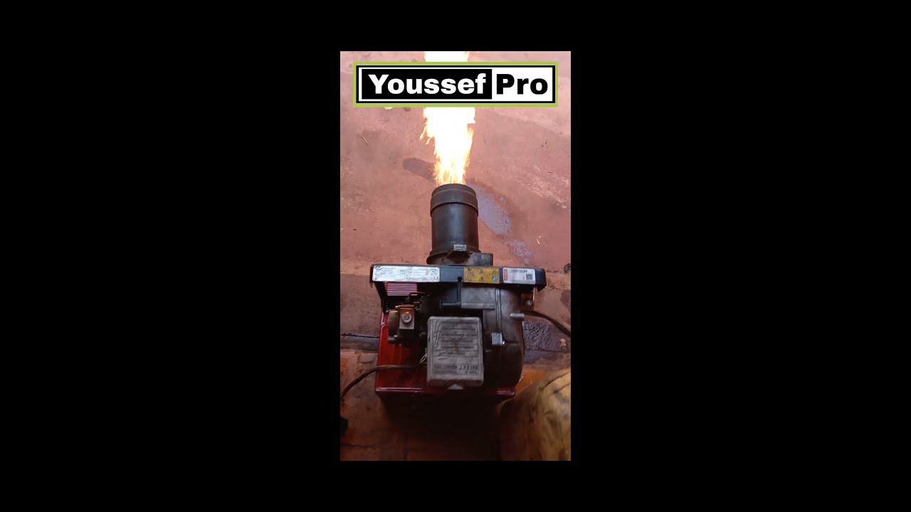 اصلاح بريلور شوديار  Réparation de brûleur chaudière | #Brûlour | #Youssef_Pro