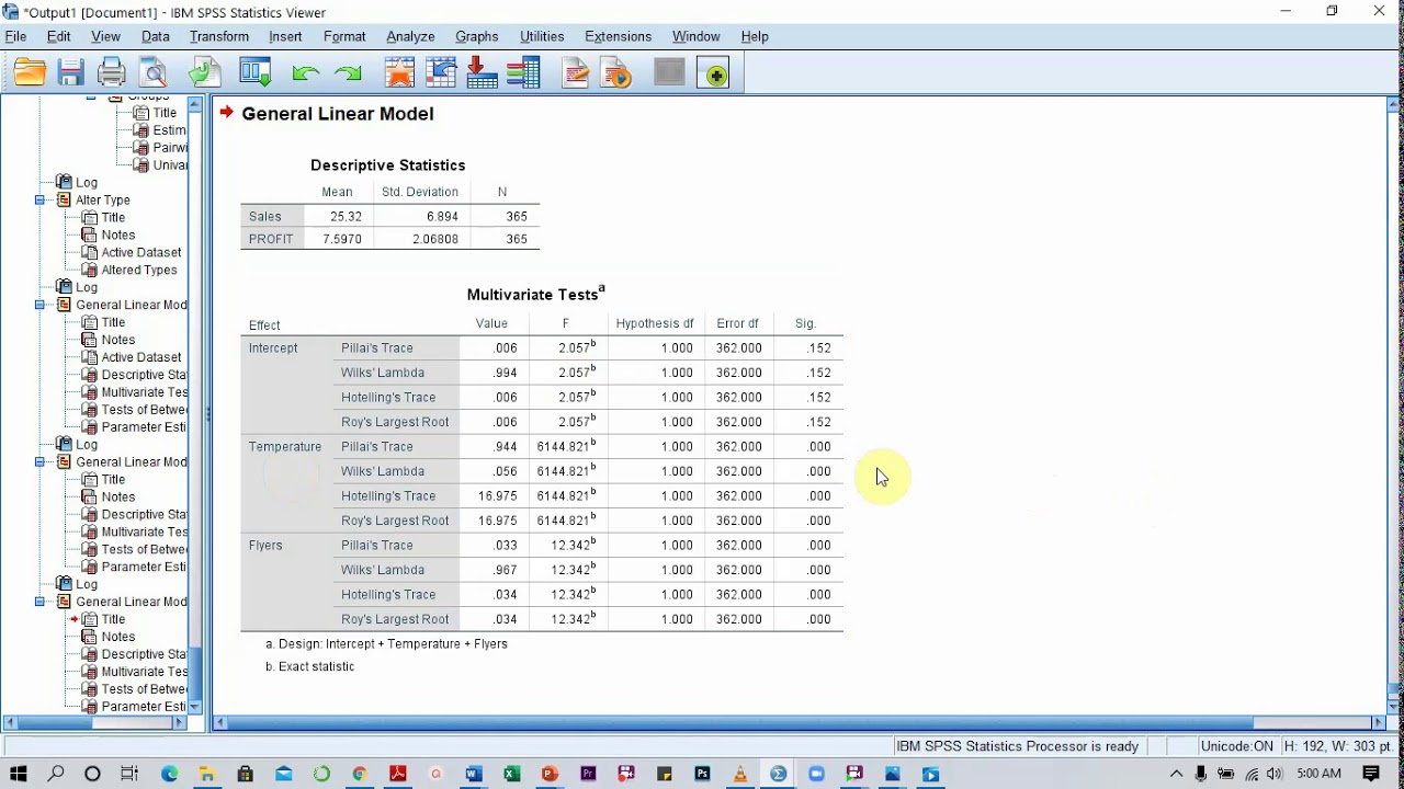 012 MULTIVARIATE MULTIPLE REGRESSION