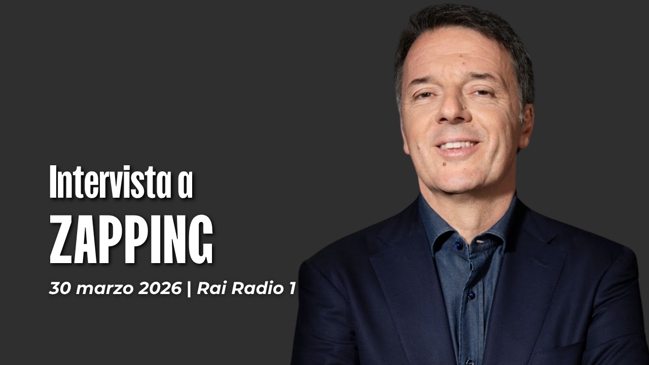 Matteo Renzi ospite a Zapping di Rai Radio 1 | 30/03/2025