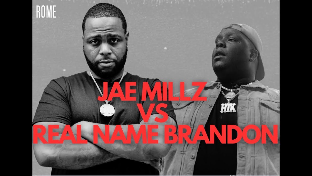 Jae Millz vs Real Name Brandon | Full Rap Battle | ROME