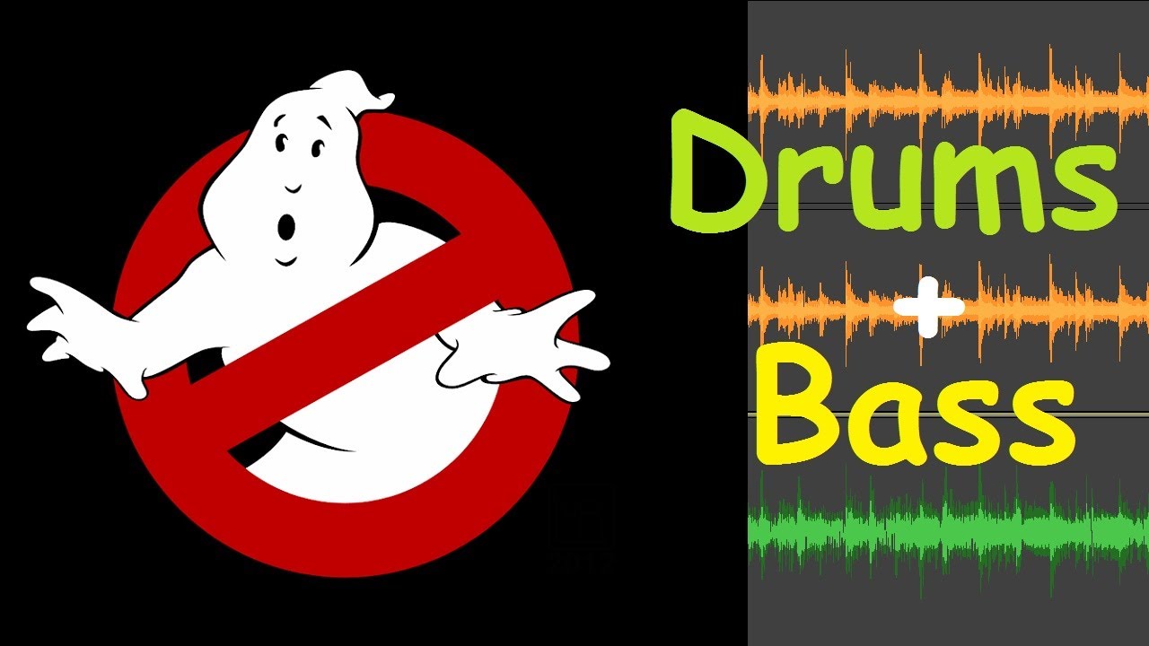 Drum track + Bass track! Ray Parker Jr. - Ghostbusters - original studio tracks.