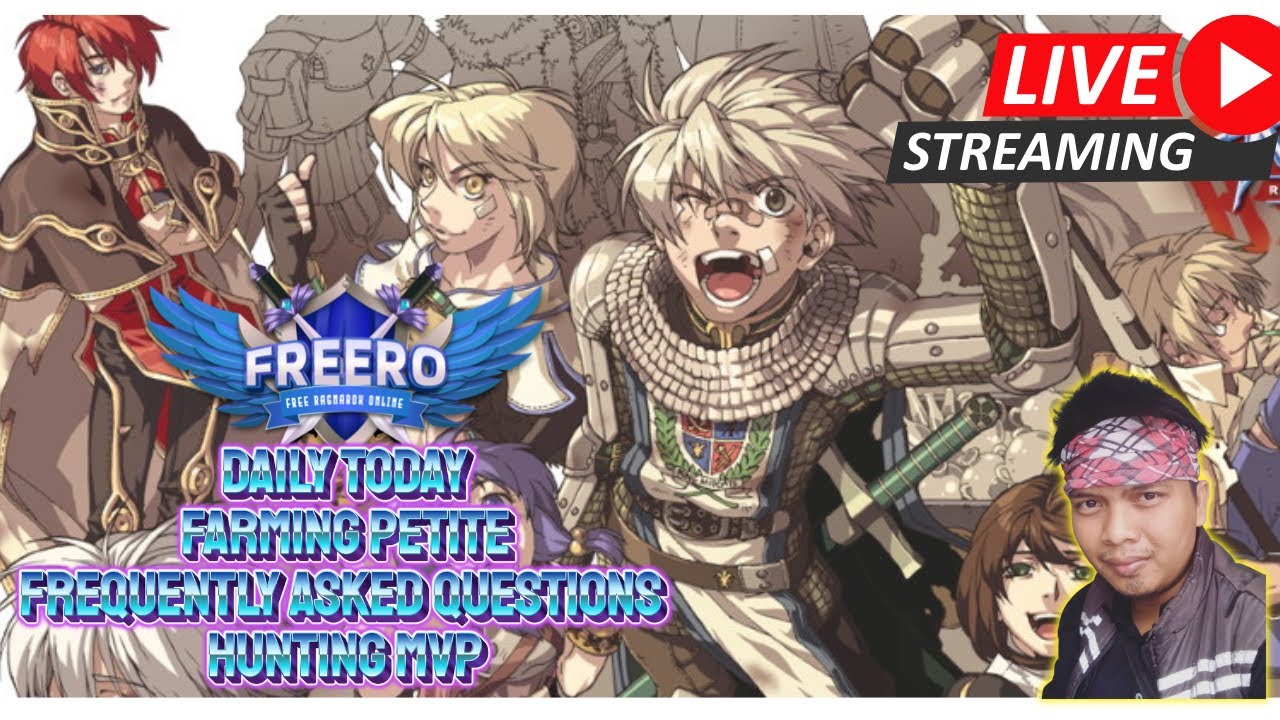 LIVE RAGNAROK FREERO PRE RENEWAL 99/70 .SINCE 2010