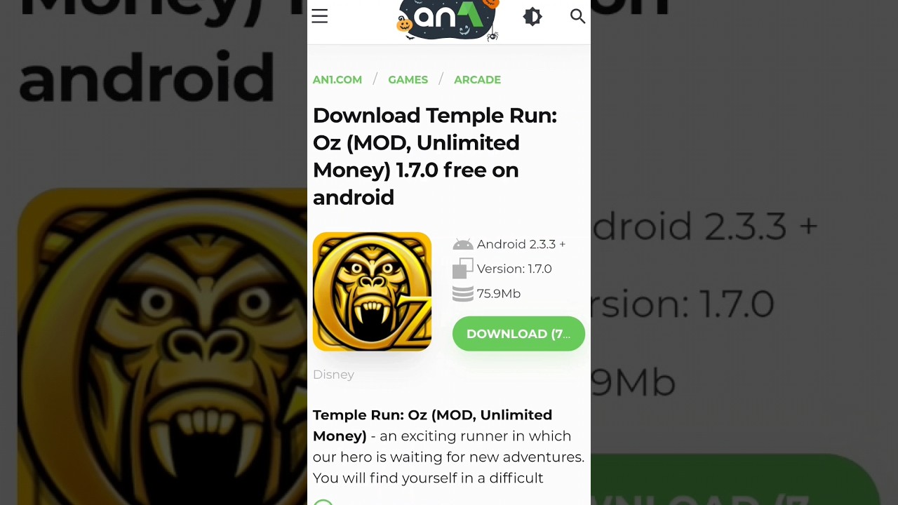 HOW TO DOWNLOAD TEMPLE RUN OZ TUTORIAL... 