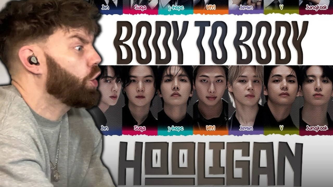 «ЭТО ГЕНИАЛЬНО!» 🫠 Расшифровка реакции на песни BTS «Body to Body» и «Hooligan» и анализ рэпа.
