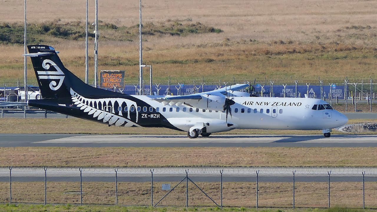 [Delivery Flight] Last Air New Zealand ATR 72 Landing at Brisbane Airport