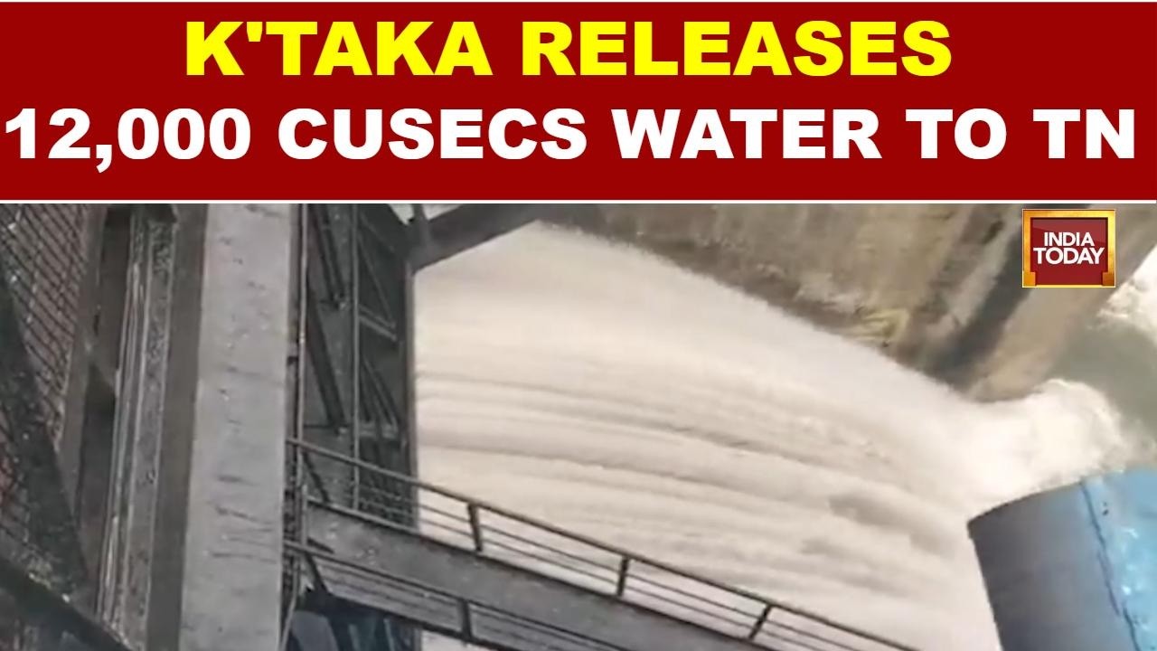 Karnataka Releases 12,000 Cusecs Water To Tamil Nadu | Kabini Dam Discharge Triggers Flood Alert