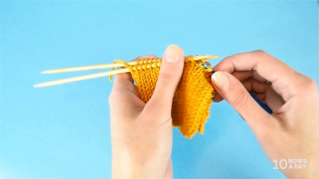 RUSSIAN GRAFTING - Alternative to Kitchener Stitch