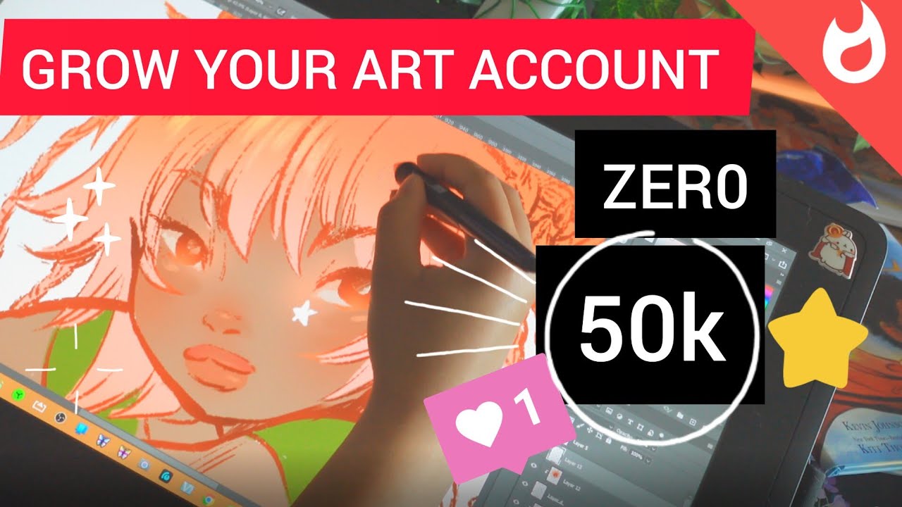 How to GROW your Art Instagram & Tiktok | 2023
