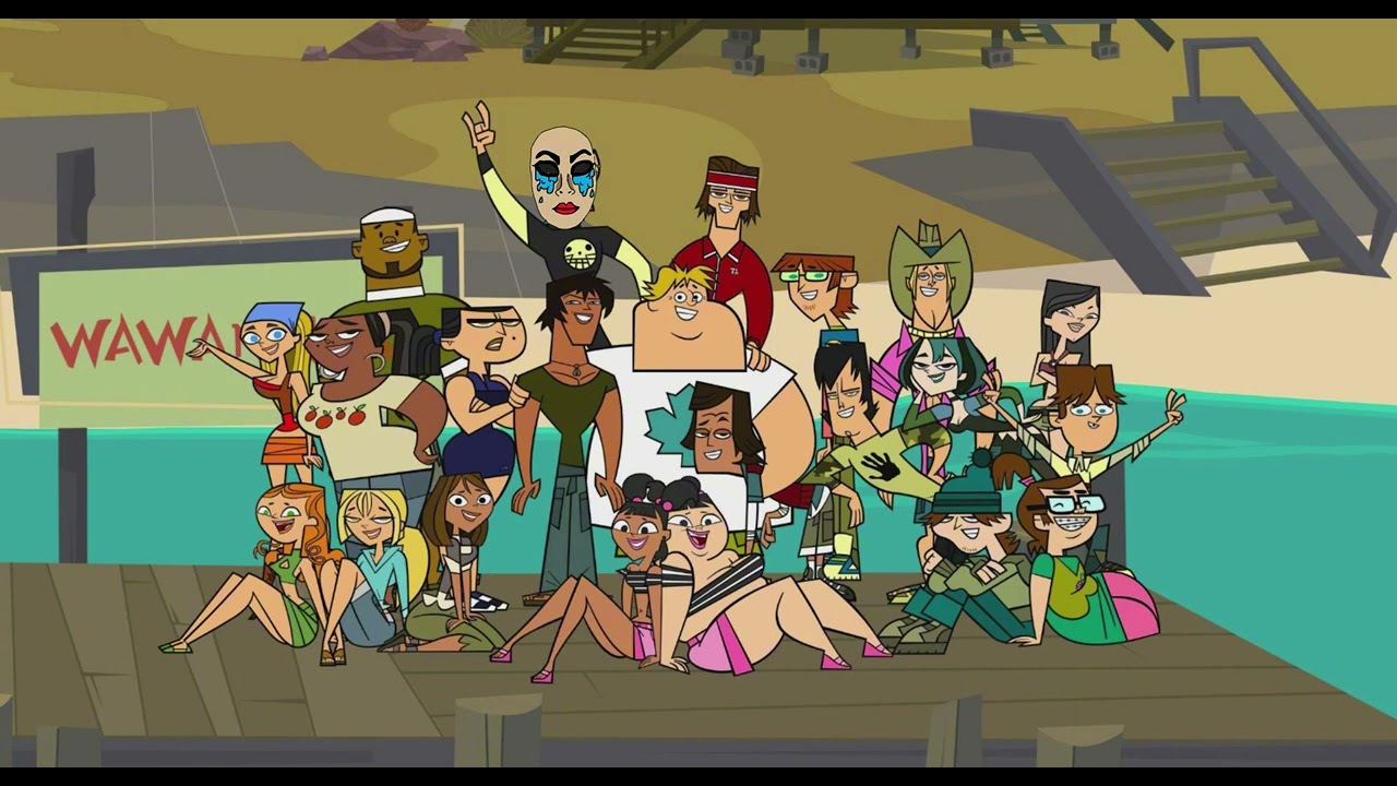 total drama island cover