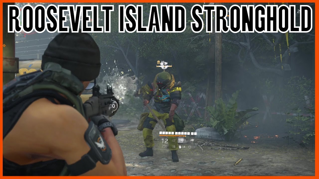 The Division 2 - Roosevelt Island Stronghold Solo Gameplay (Division 2 Story Mission)