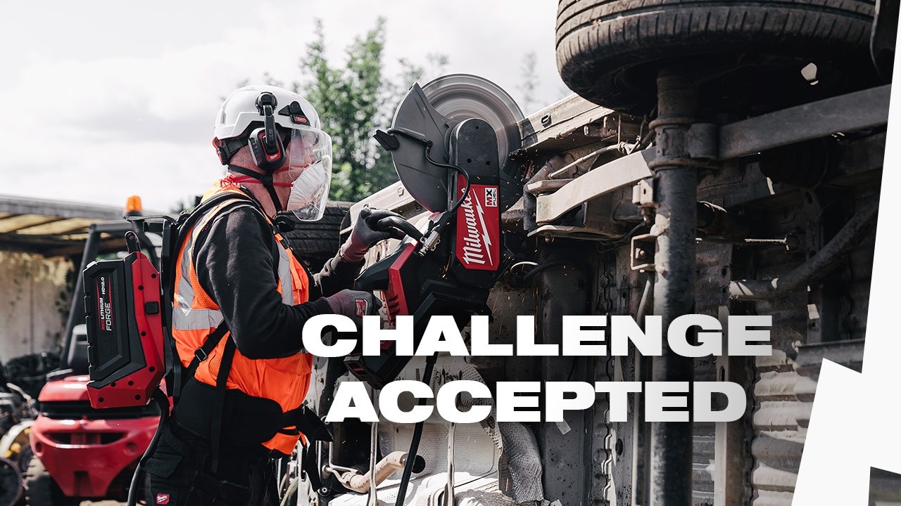 One Blade. One Battery. The MX FUEL&trade; Cut-Off Saw.