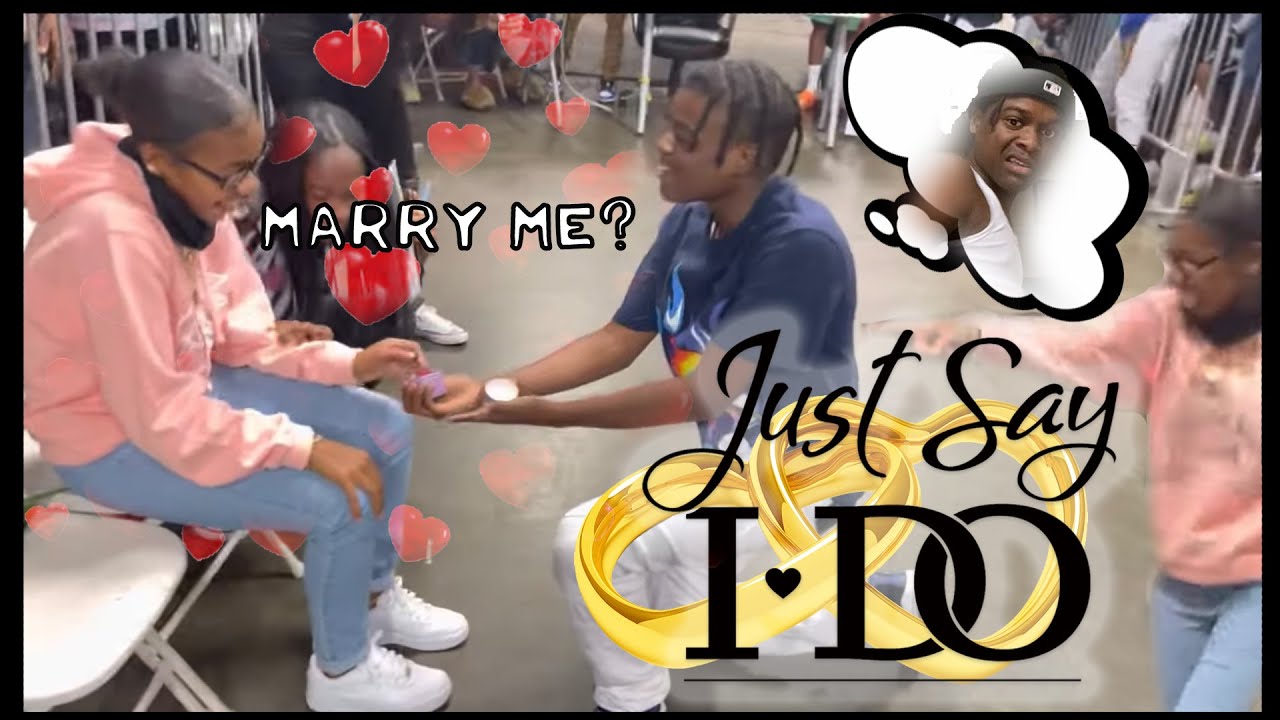 Dance Battle PROPOSAL! Marry Me? l  l Janay vs Derrick I Follow @TommyTheClown on IG