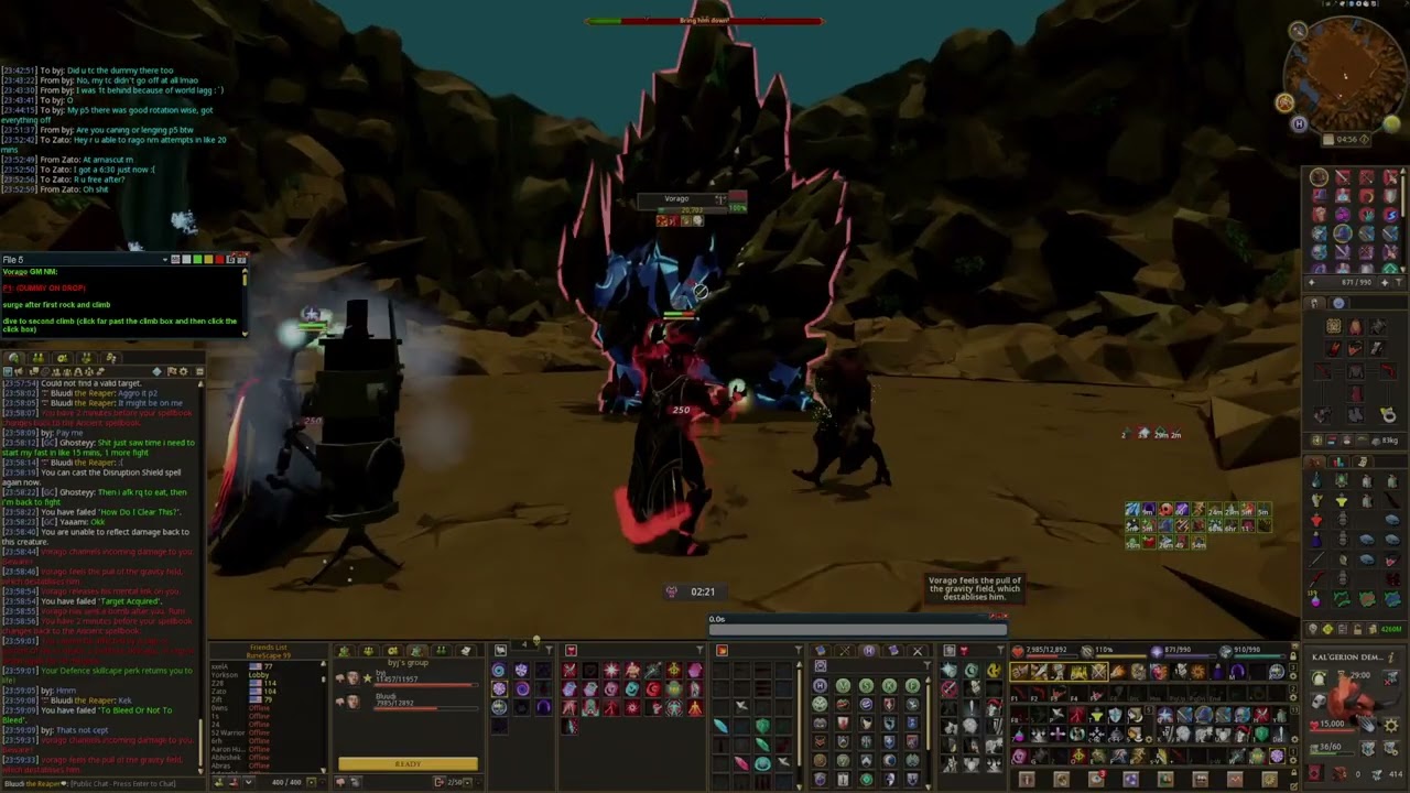 Vorago Grandmaster Speed Killer (6:28.2) (Melee)