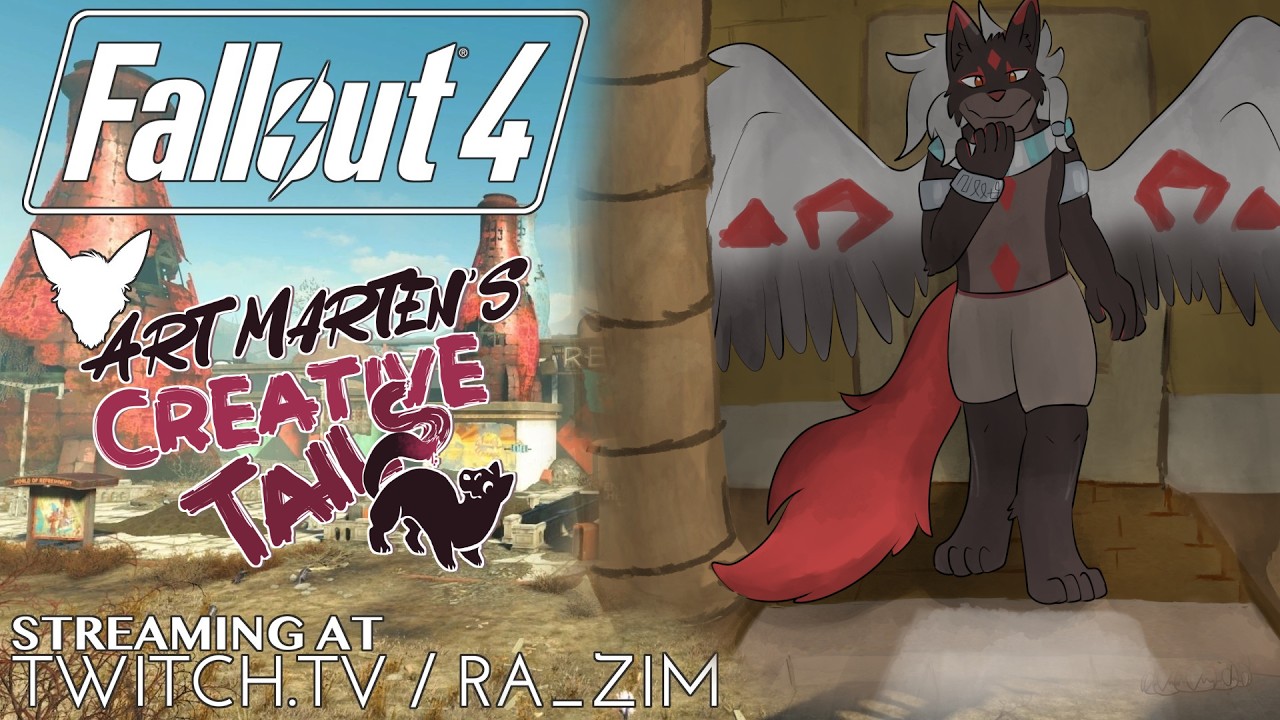 Art & Fallout 4 - E21 - Saving the Guy in the Chair