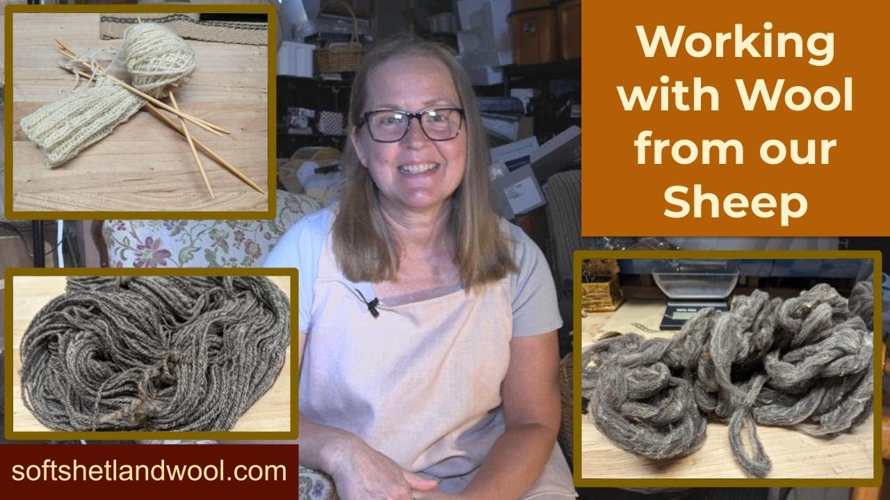 101 - Making Yarn, Roving, Rolags and Knit Items in Preparation for Fiber Festival Season!
