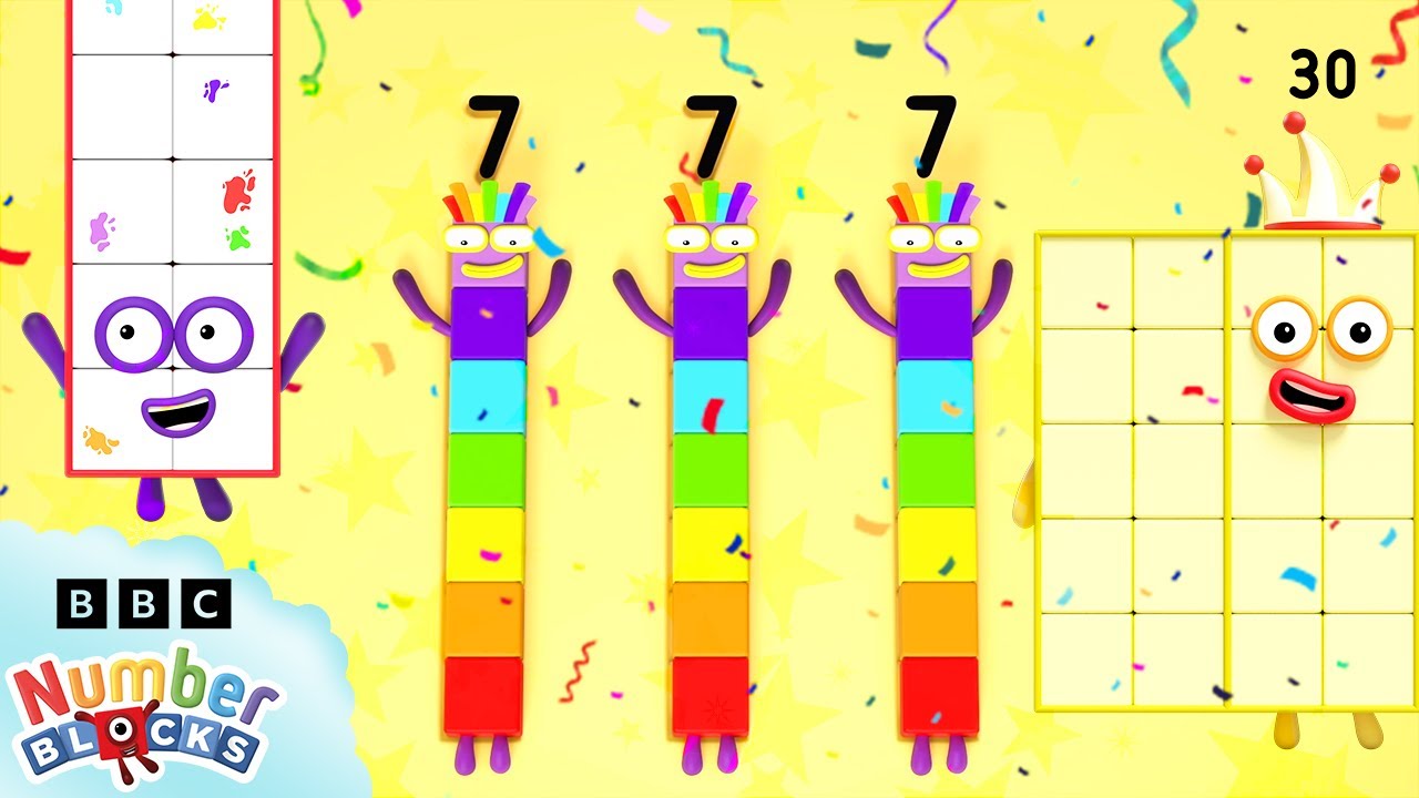 Blockstar Division Time! | Learn to Count | Maths for Kids | @Numberblocks