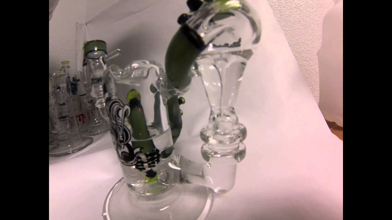 sick ass slugworth glass recycler rippin water test