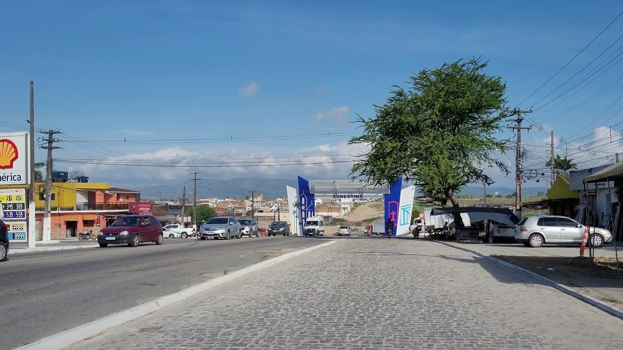 CIDADE DE AGRESTINA NO AGRESTE DE PERNAMBUCO.
