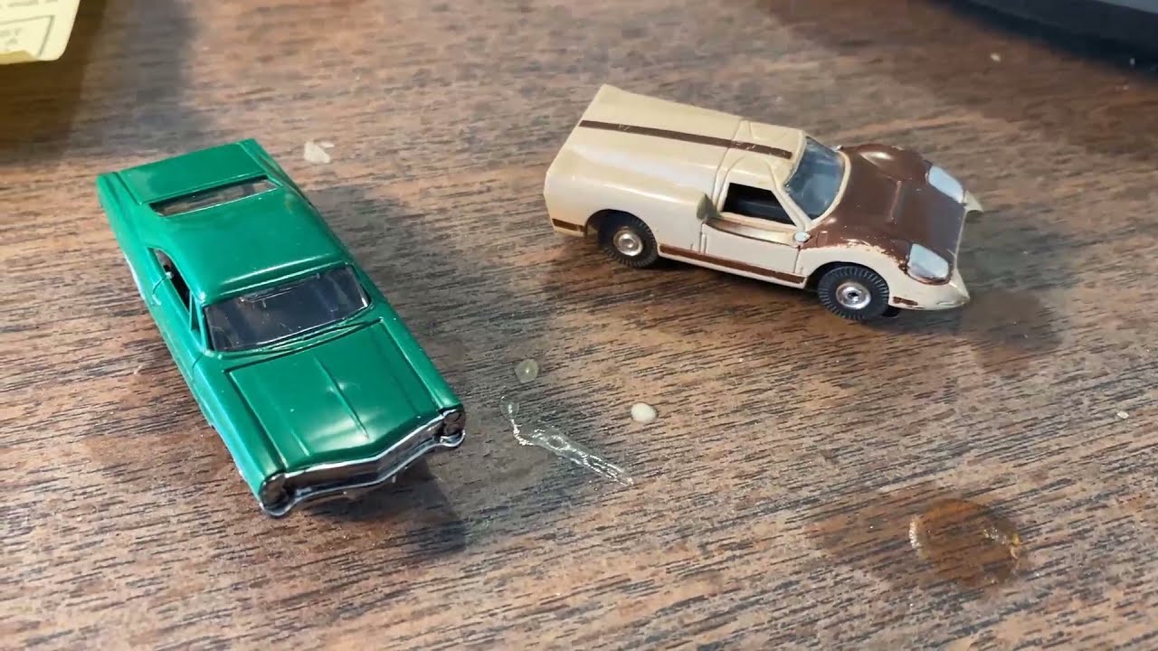 Гоночные машинки Aurora Slot Cars с выставки ToyCon Tampa, 11.07.2021.