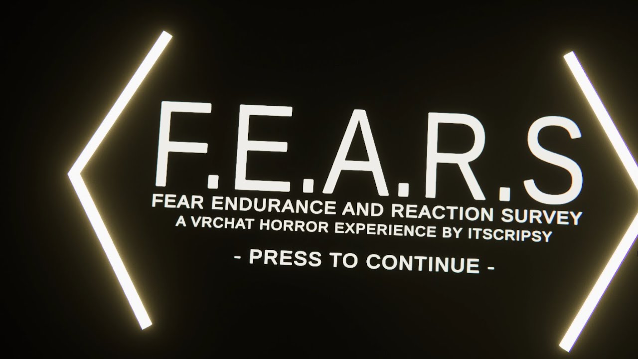 VRChat | F.E.A.R.S. | No Commentary