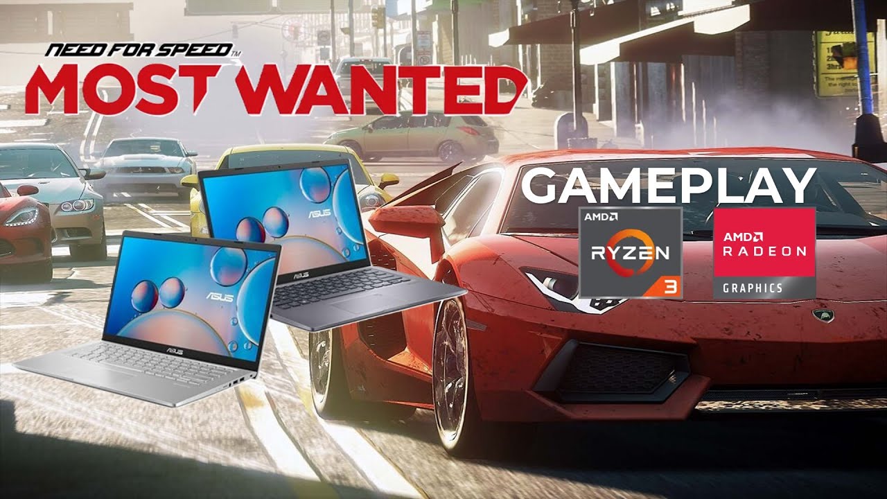Need For Speed Most Wanted (2012) - Gameplay on ASUS Vivobook 14
