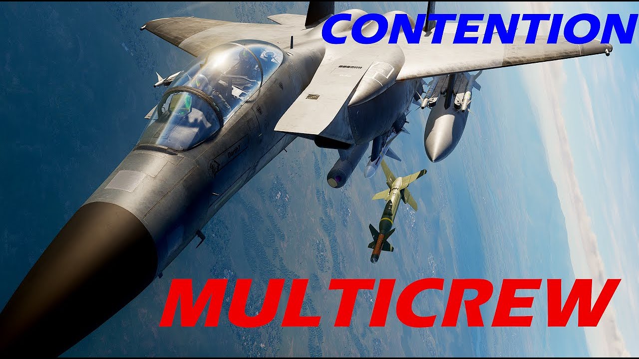 Первый полёт с WSO на F-15E | Strike on Contention 80' | DCS Caucasus