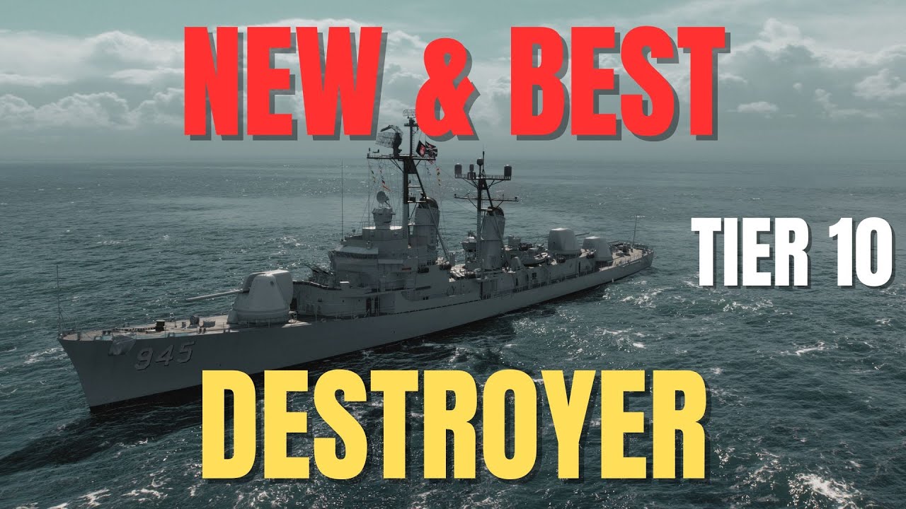 Playing The New Best Tier 10 Destroyer in World of Warships WOWS 2025