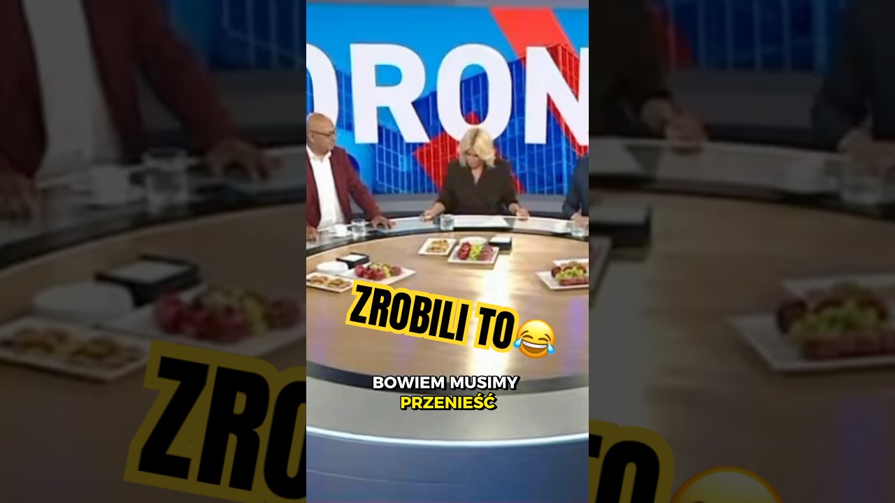 Przerwali program🙃