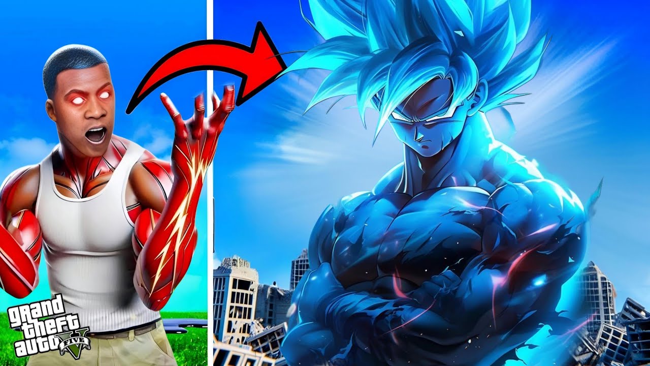 GTA5 এ Franklin Transform হলো Super Goku তে কেনো?