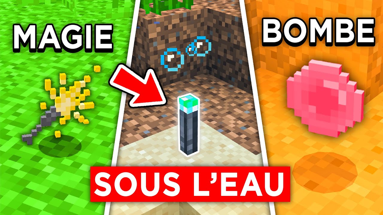 J'ai trouvé ces 13 CHOSES dans Minecraft.. !