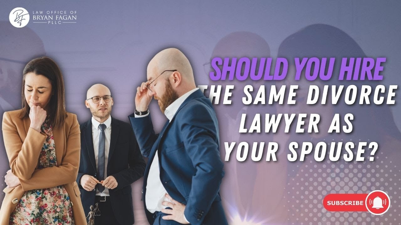 The Dirty Trick of Using the Same Divorce Lawyer
