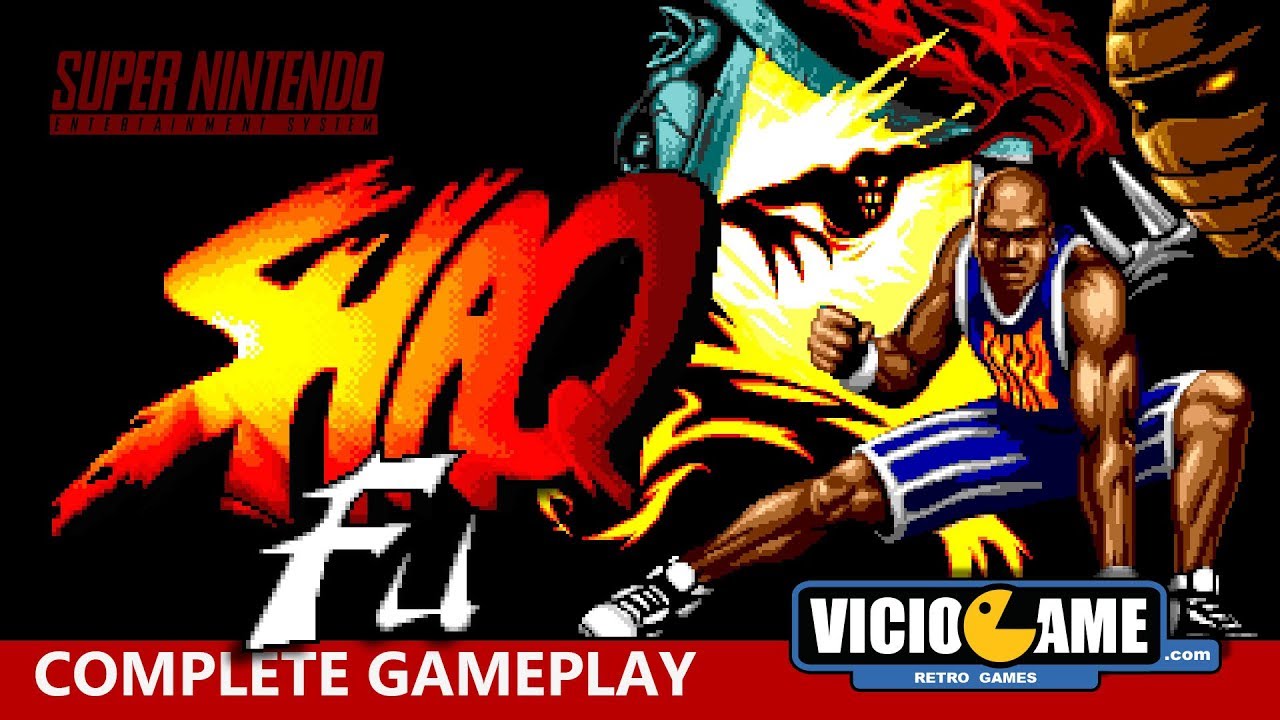 🎮 Shaq Fu (Super Nintendo) Complete Gameplay