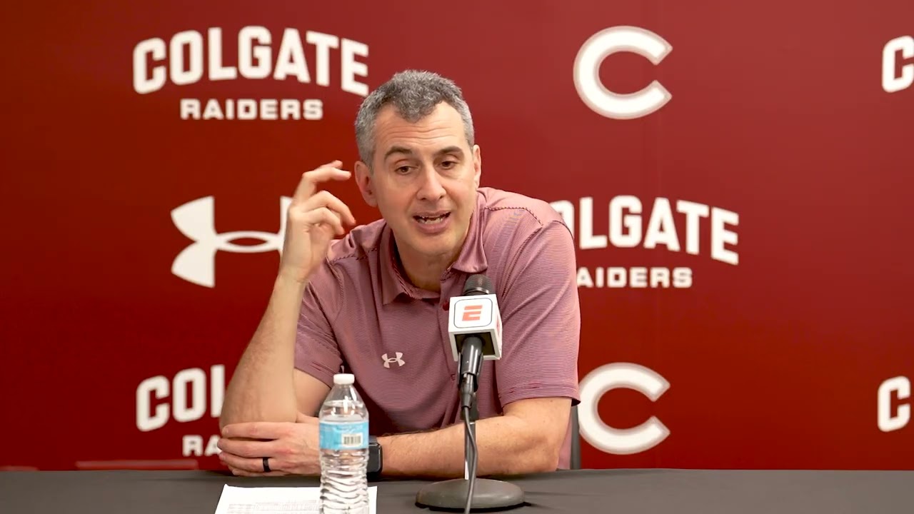 Colgate Men's Basketball Postgame Press Conference vs Navy | 2.14.26