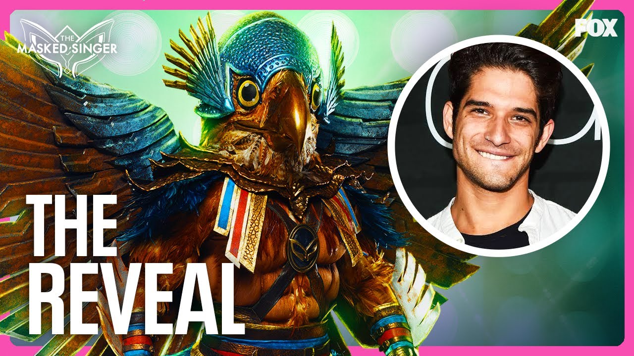 The Reveal: Tyler Posey is Hawk | Season 10 | The Masked Singer