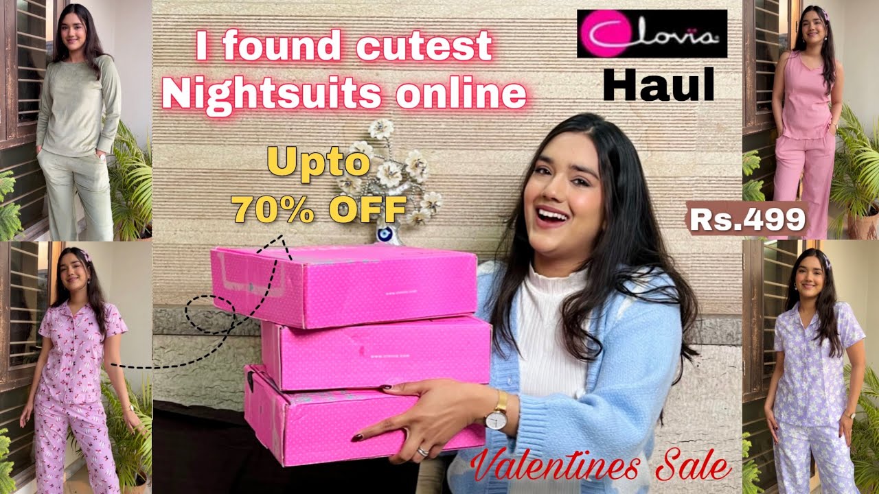 *Cutest* Night Suits Haul | Best Nightwear under 799 | Daily Wear Night Suits #nightsuit #nightwear