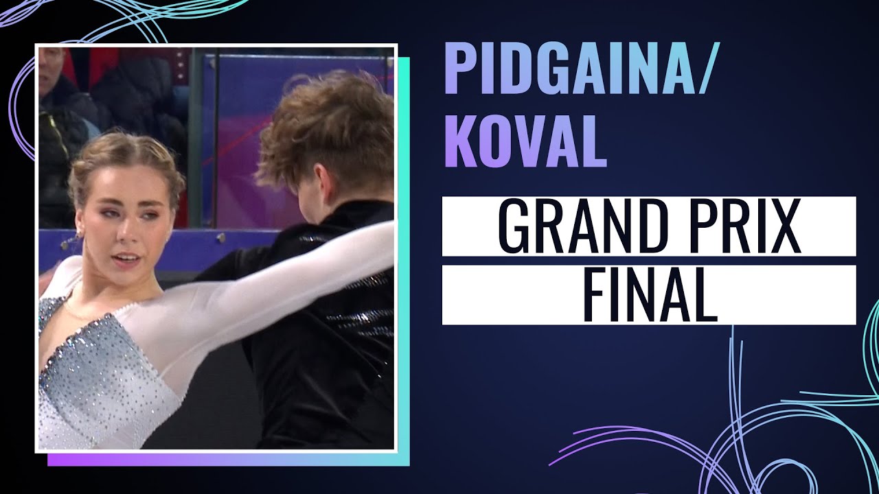 PIDGAINA / KOVAL (UKR) | Junior Ice Dance Free Dance | Grand Prix Final 2024 | #GPFigure