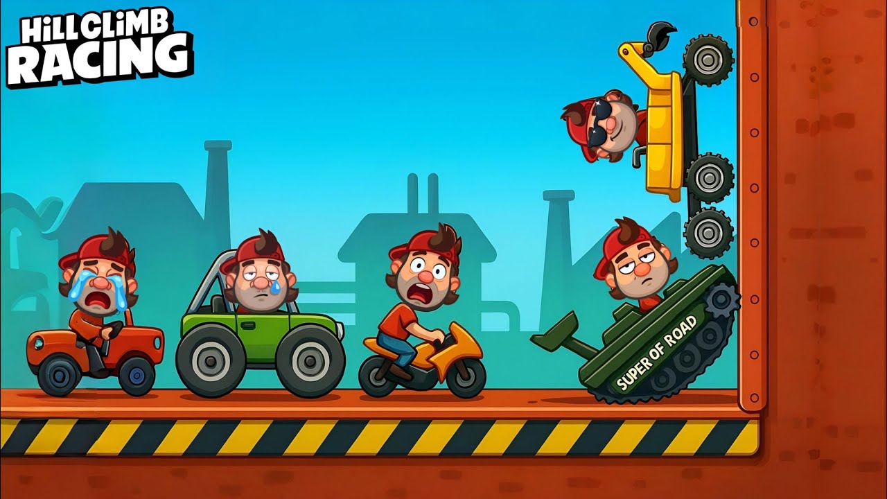 Какой автомобиль лучше всего преодолевает подъёмы? | Hill Climb Racing: самый сложный тест на под...
