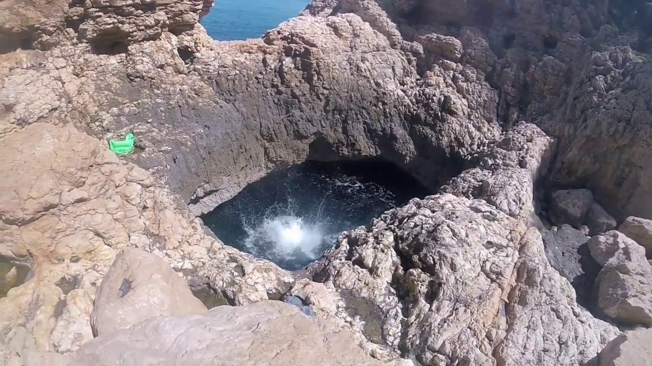 SALTOS, ESCALADA Y CUEVAS SUBTERRANEAS | Cala Moraig | Cova dels Arcs | Jávea