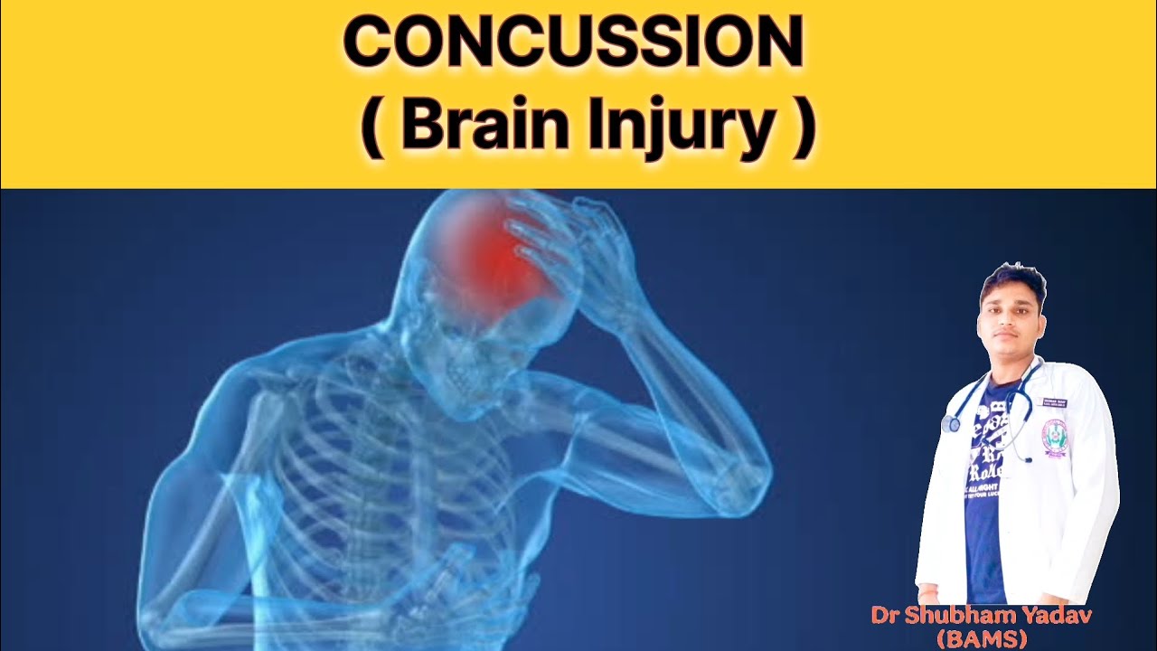 Concussion in Hindi || Brain injury || 