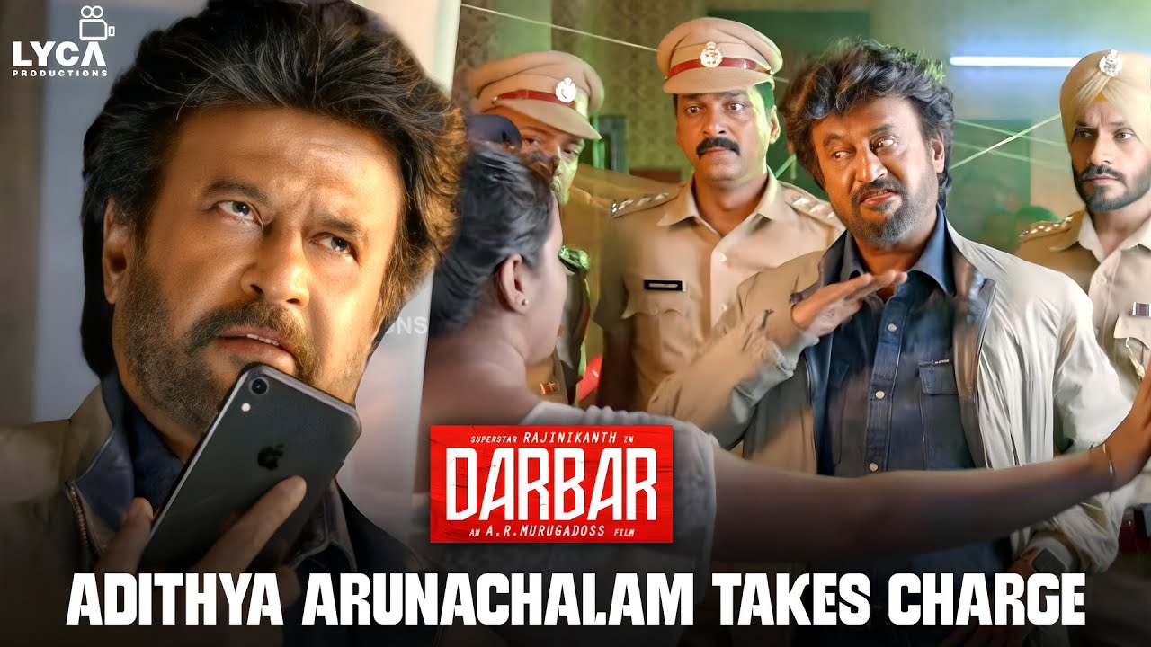 Adithya Arunachalam Takes Charge | Darbar | Rajinikanth | Nayanthara | Nivetha Thomas | Lyca