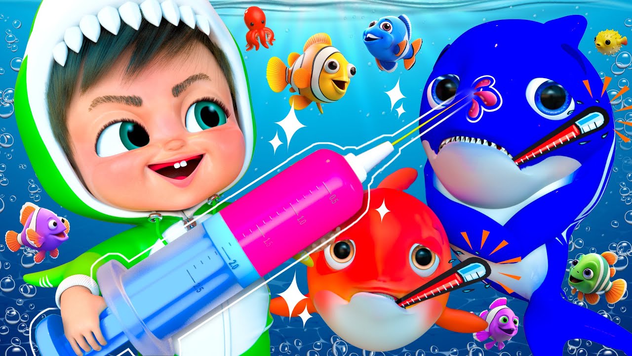 Bebè Squalo In Fondo al Mare | Canzoni per bambini | Filastrocche e canzoni per bambini | Super Luca