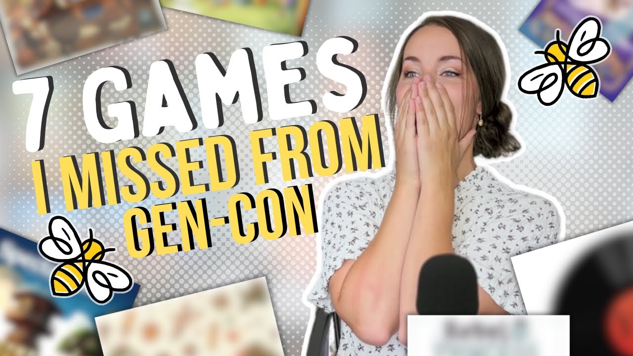 7 Games I MISSED from Gen-Con!!!!