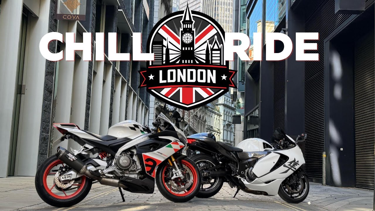 Расслабляющая поездка в центре Лондона. #супербайки #Busa #aprilia #oneunit #bikeshed #london