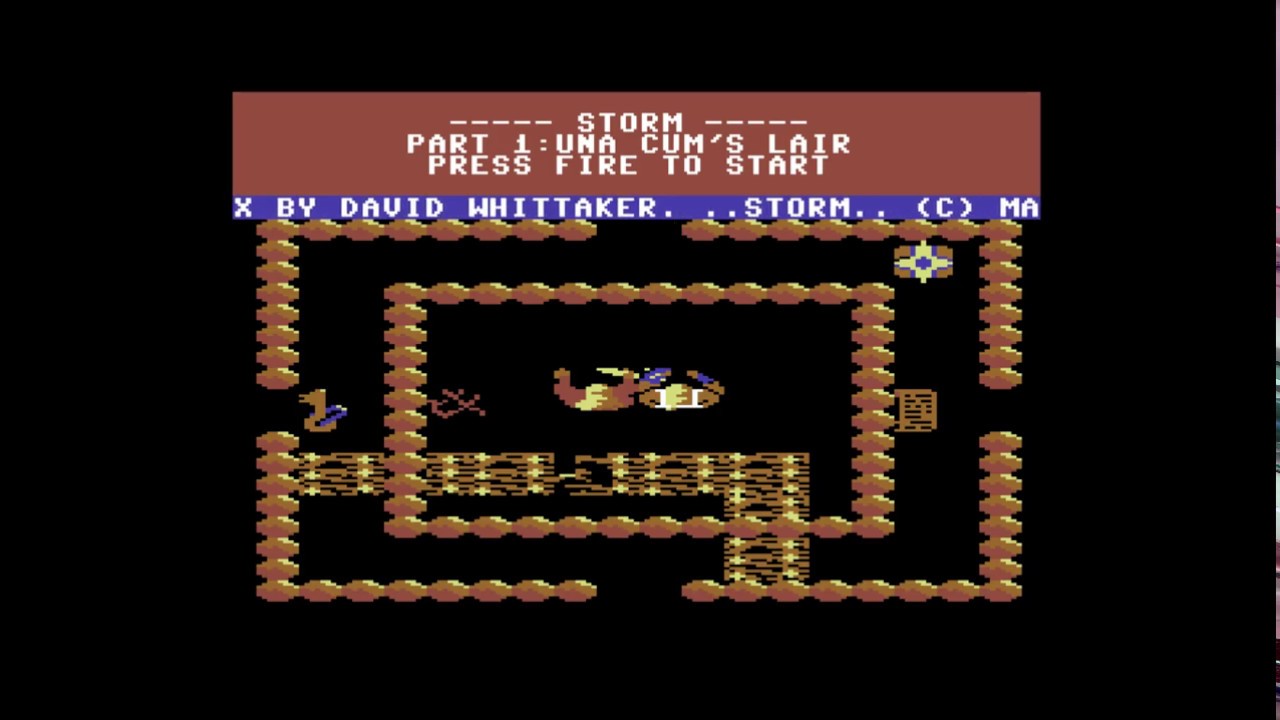 Storm (C64) | David Whittaker - Main Theme