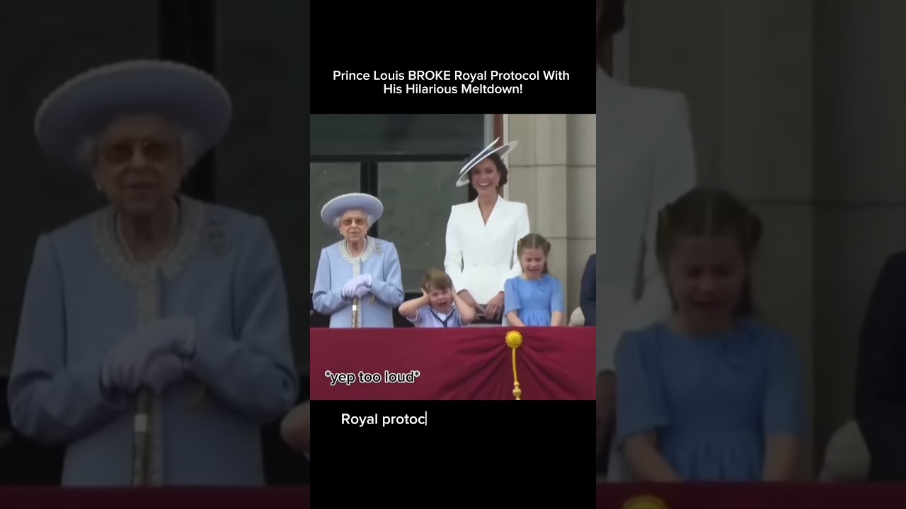 Prince Louis BROKE Royal Protocol With His Hilarious Meltdown! 