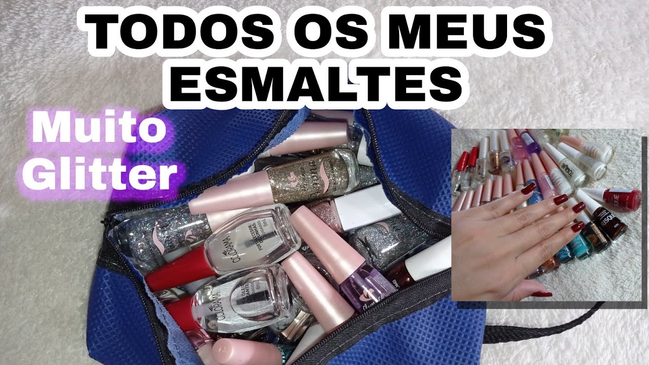 TOUR pelos meus ESMALTES