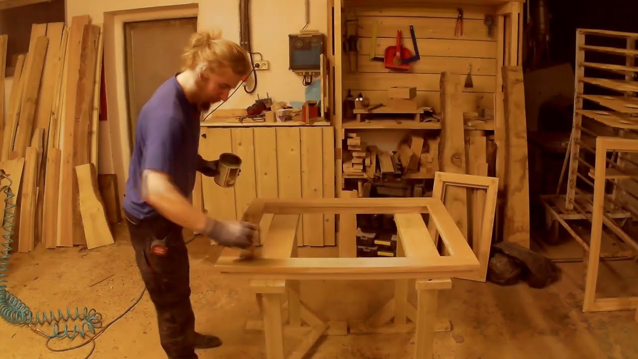 Building a tiny house - CZ - part. 2. - výroba oken / making the windows